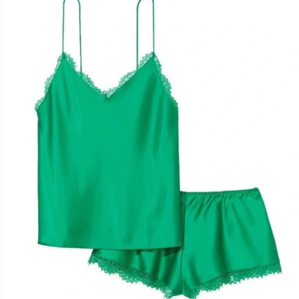Stretch Satin Sleep Set